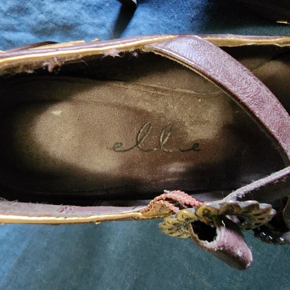 Metallic gold and brown Steampunk style pumps Size 10 - Picture 7 of 8